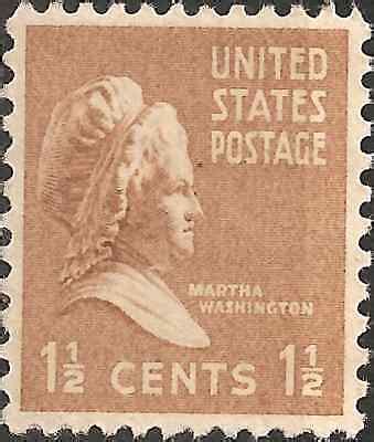  Still has residue of neighbouring stamp. . Martha washington 1 12 cent stamp